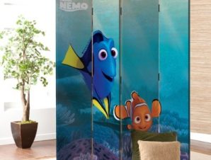 Dory and Nemo , Finding Dory, Παιδικά, Παραβάν, 80 x 180 εκ. [Δίφυλλο]