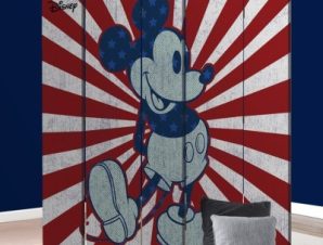 Mickey Mouse vintage, Παιδικά, Παραβάν, 80 x 180 εκ. [Δίφυλλο]