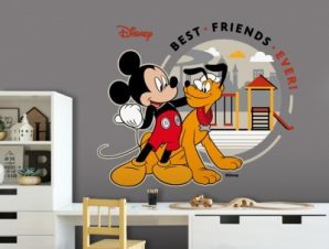 Οι καλύτεροι φίλοι, Mickey Mouse, Παιδικά, Αυτοκόλλητα τοίχου, 50 x 41 εκ.